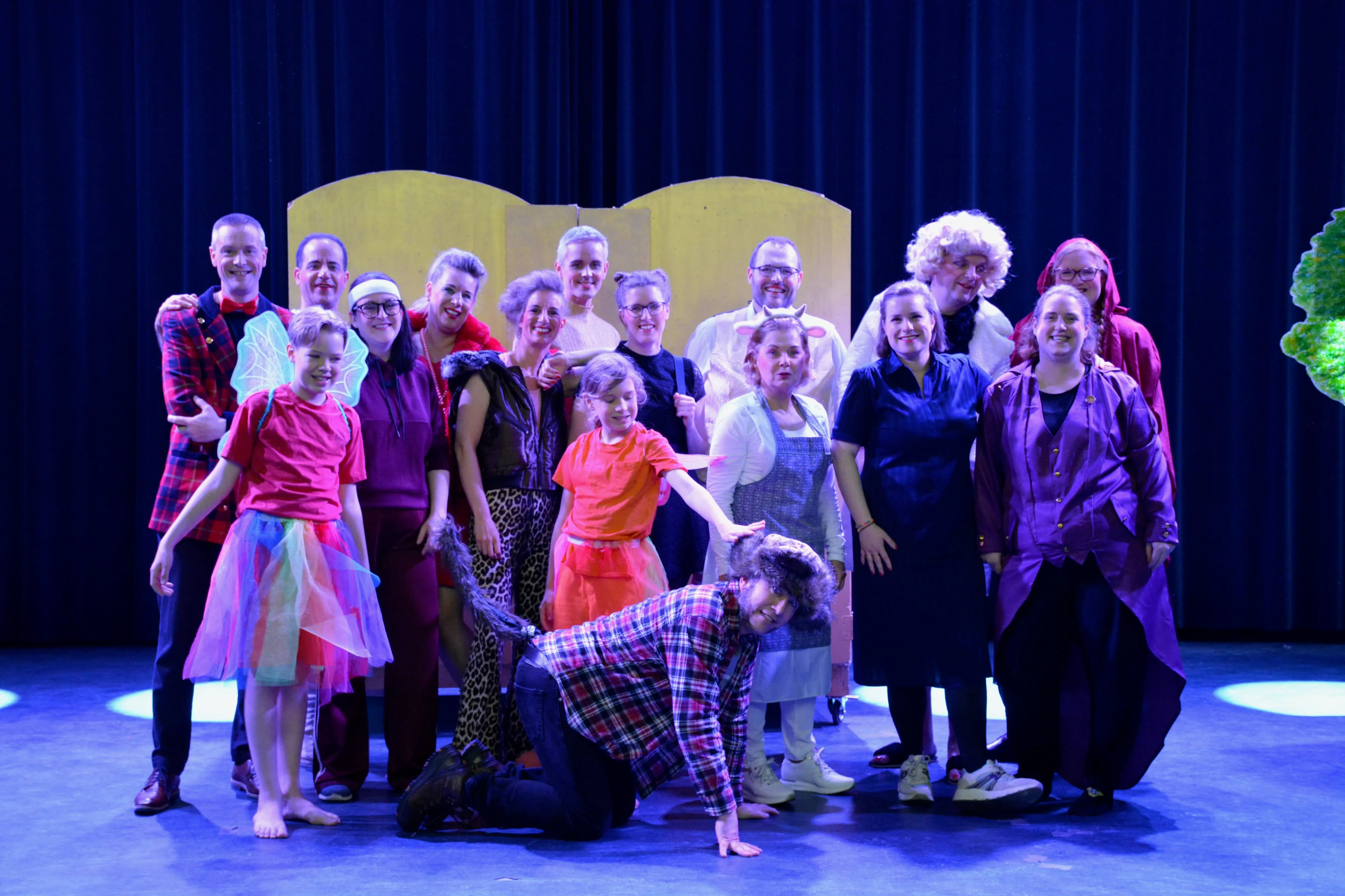 Toneelvoorstelling van de vereniging